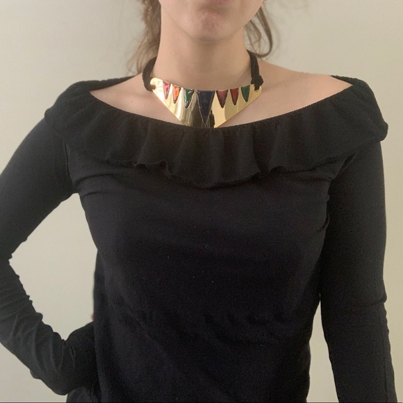 Vintage Alton Lewis Artsy Choker 🖼 - Picture 3 of 5